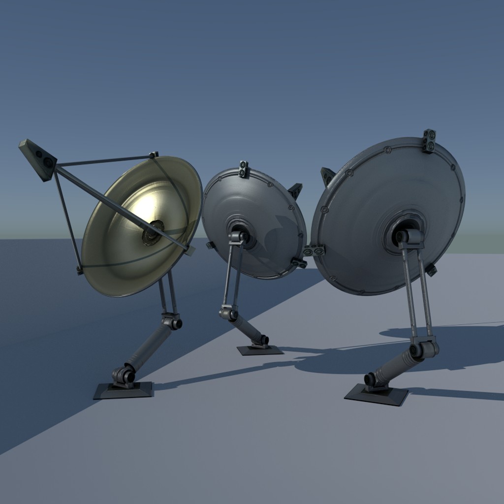 Satellite Dishes for BI, BGE and Cycles preview image 1